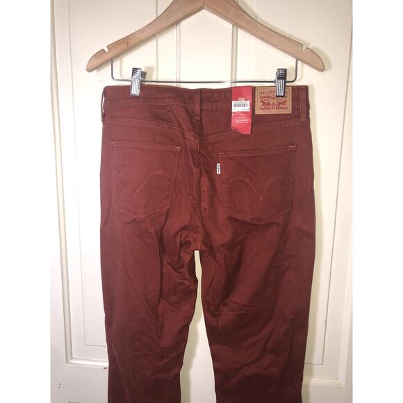 Levi’s Mid Rise Skinny Jeans Rust W29 L32 NWT - Picture 5 of 11